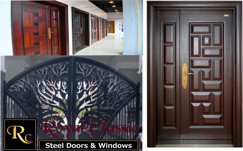 Royal Classic Steel  Doors...
