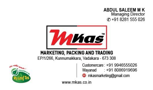 Mkas Marketing , Packing and...